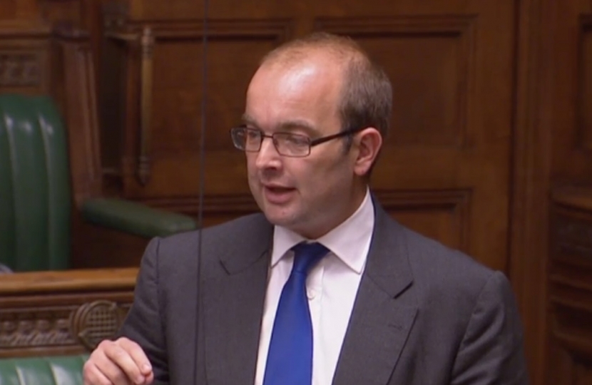 James Duddridge speaking in parliament