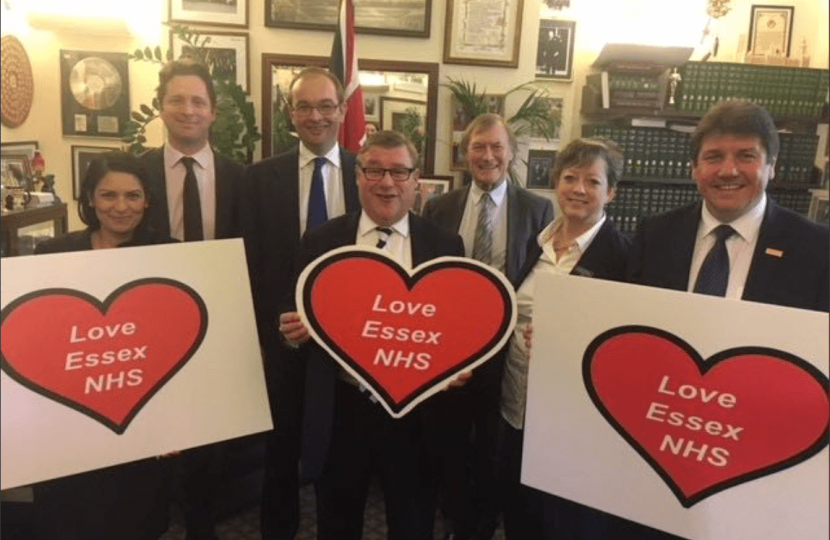 South Essex MPs supporting the Love Essex NHS campaign