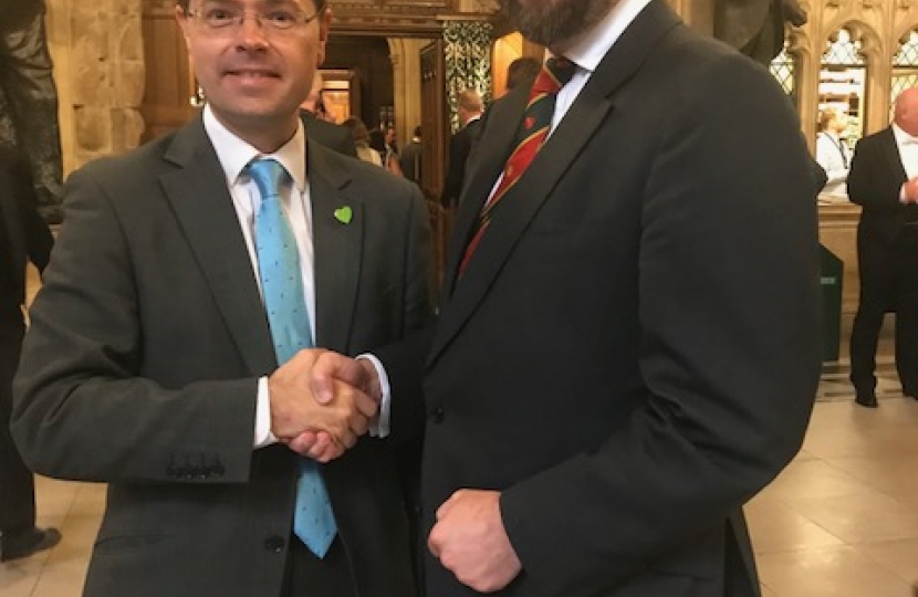 james Duddridge with James Brokenshire MP