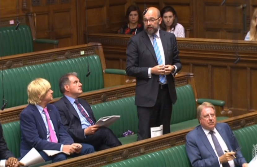 James Duddridge asking a question to the Cabinet Office