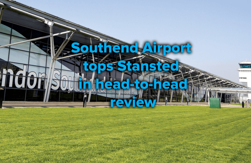 Southend Airport tops Stansted in review