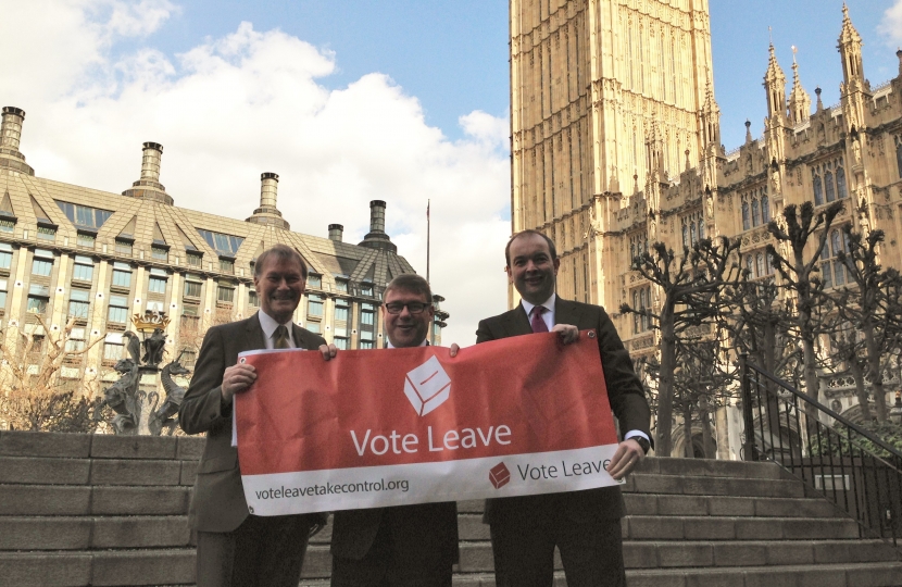 MPs Vote Leave