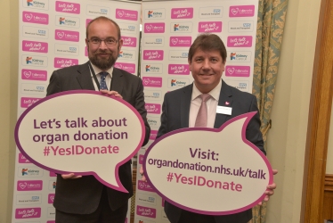 James Duddridge Supports Organ Donation