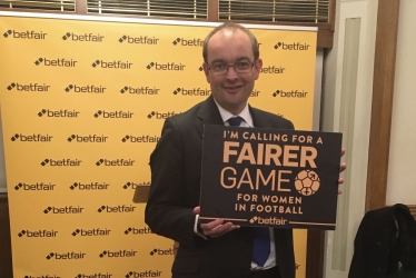 James Duddridge supports Fairer Game, Betfair campaign