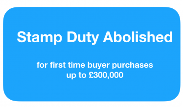 stamp duty abolished for first time buyer purchases up to £300,000