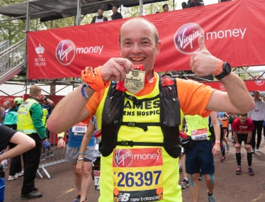 James Duddridge MP following the London Marathon